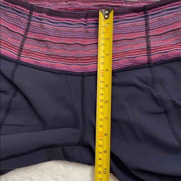 Lululemon Gather and Crow navy multicolor crop legging 4 - Picture 7 of 9